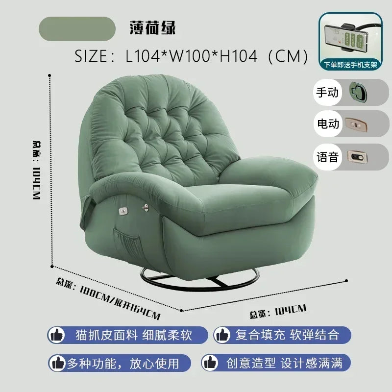 Foldable Floor Living Room Chairs Lounge Recliner Luxury Living Room Chairs Comfortable Relax Sillas De Comedor Home Furniture
