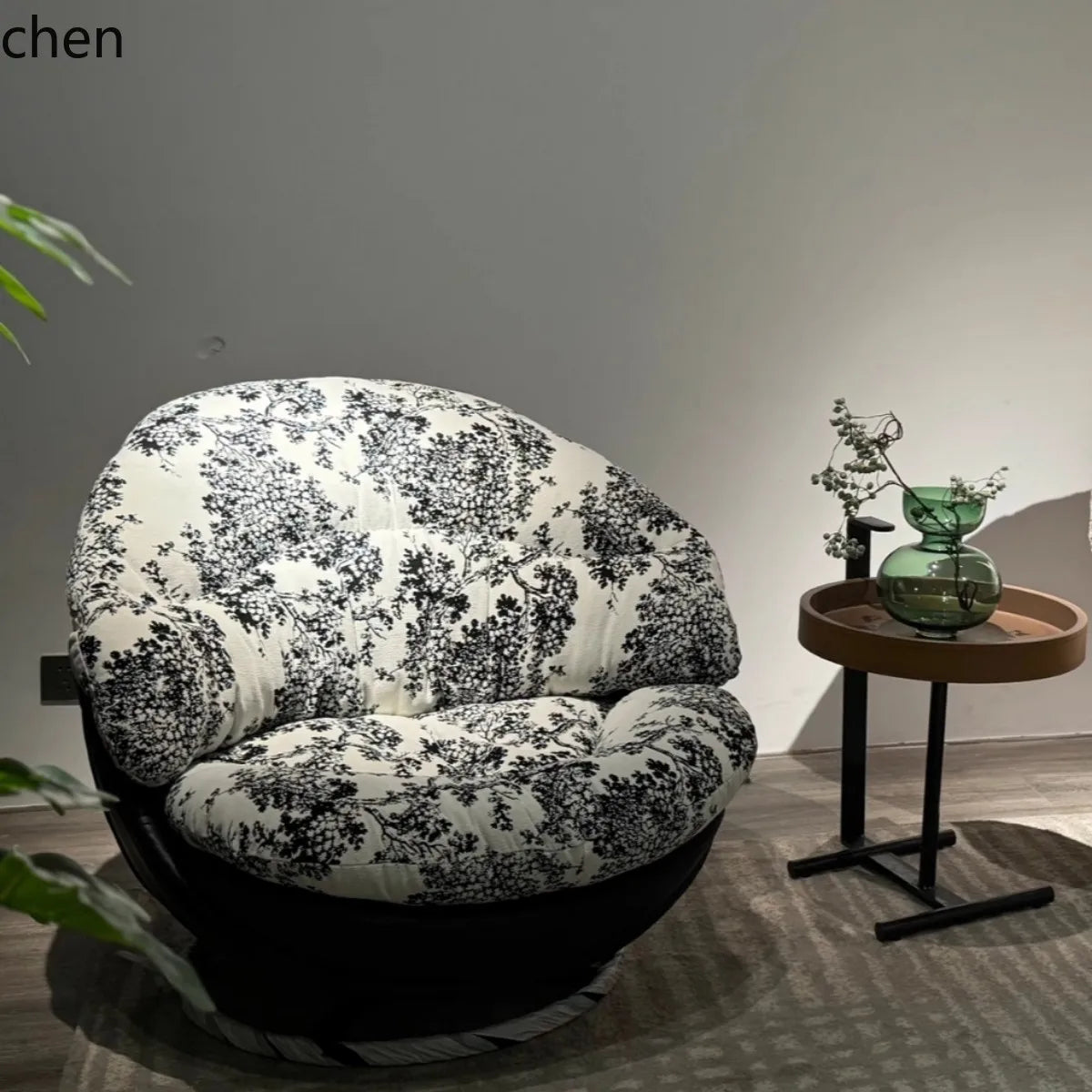 ZMLUltra-Simple Single Person Swivel Sofa Chair Living Room Balcony Sofa Recliner Modern Minimalist