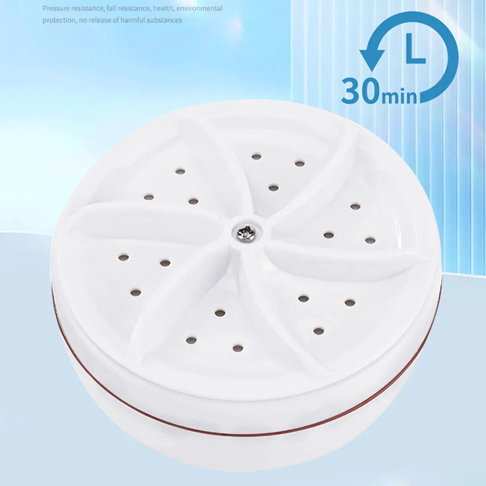 Rotating Turbines Washer Wheel Bubble Turbine Rotation Washer Machine Multifunction Cleaning Low Noise for Socks Underwear