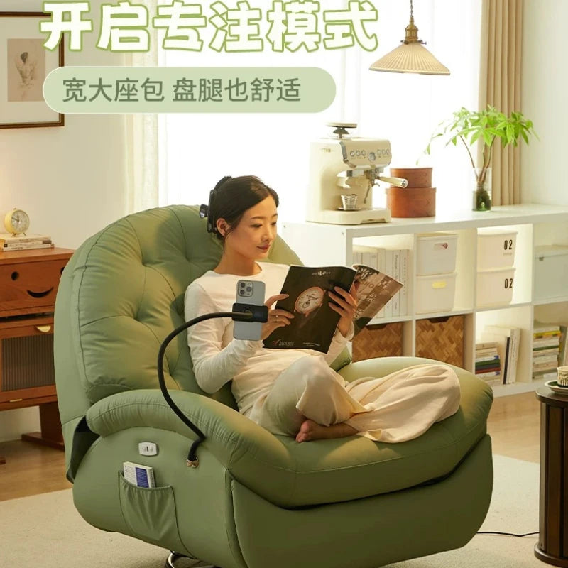 First-class Space Capsule Sofa Electric Multi-function Rocking Chair Home Lazy  Sofa Leisure Reclining Single Sofa Chair