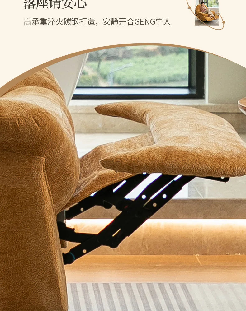 Multifunctional lazy sofa first class  living room sofa chair sleeping recliner electric single Internet celebrity