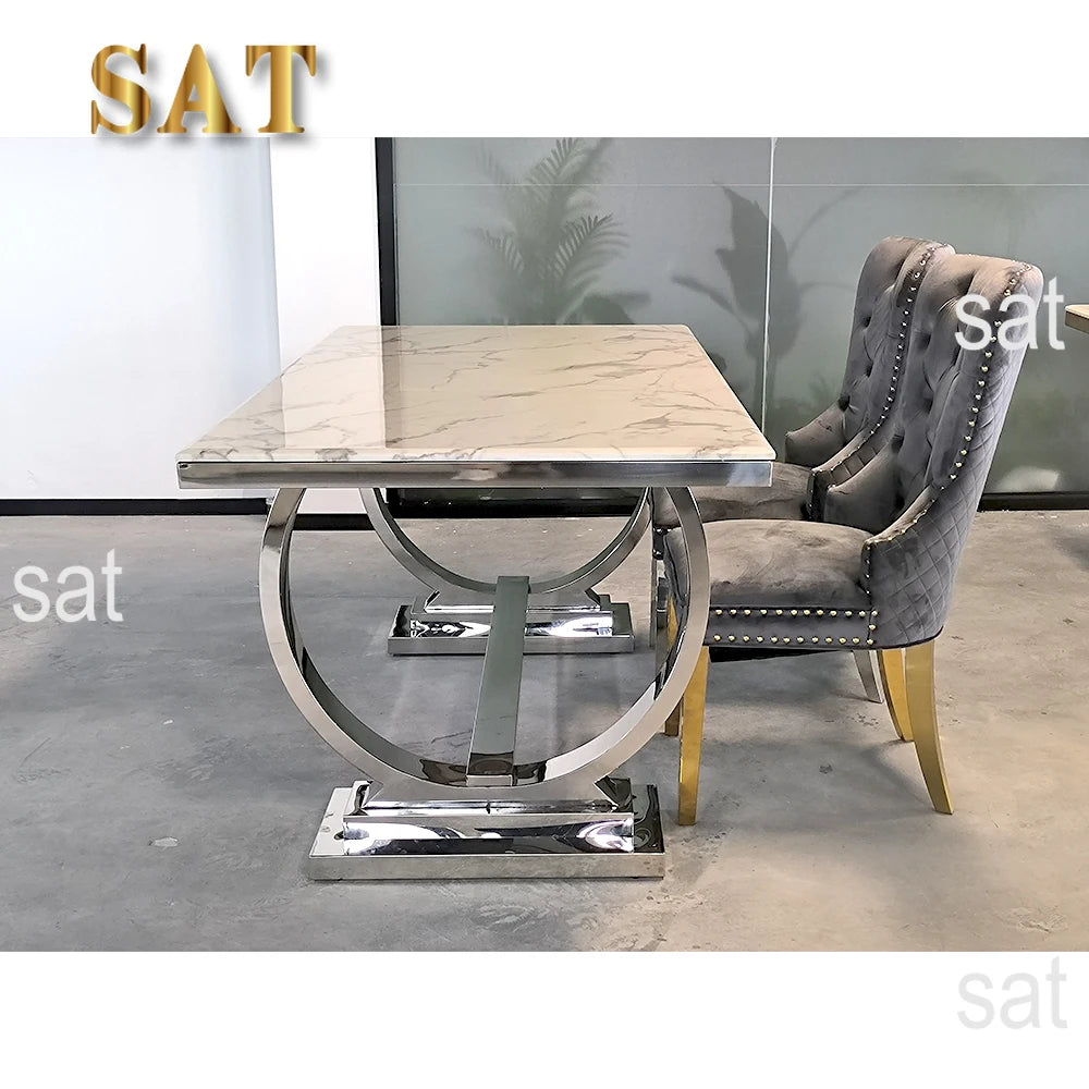 # Mesas De Comedor Luxury  Dining Table Set for Modern Marble Dining Tables