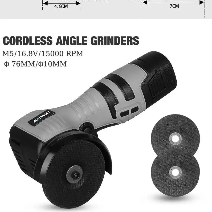 Angle Grinder High Quality Grinding Tool Cordless Polishing Machine Diamond Cut Grinder Electric Tool