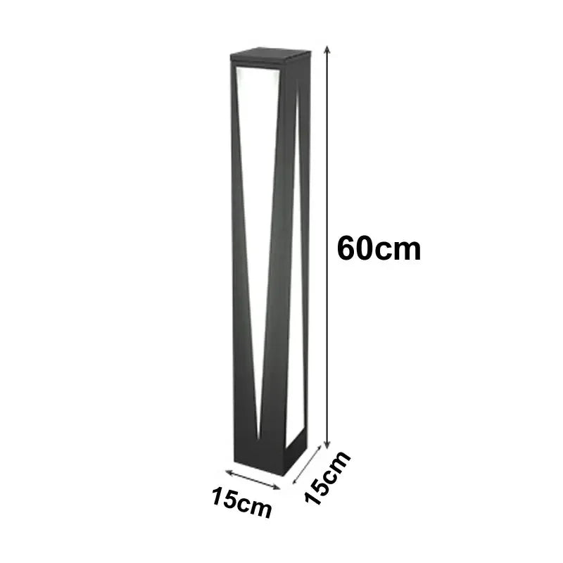 Outdoor Waterproof LED Landscape Light for Lawn Villa Community - Energy Efficient Courtyard Lighting with Electric Connection