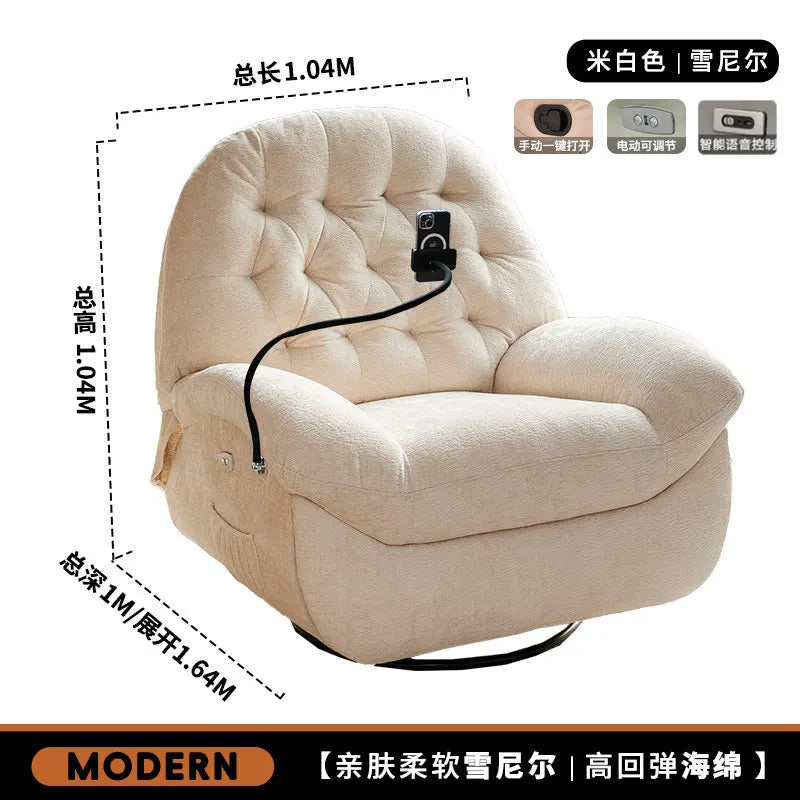 Terrasse Bedroom Living Room Chairs Lounge Relax Cozy Balcony Recliner Chair Accent Designer Mobili Per Il Soggiorno Furniture