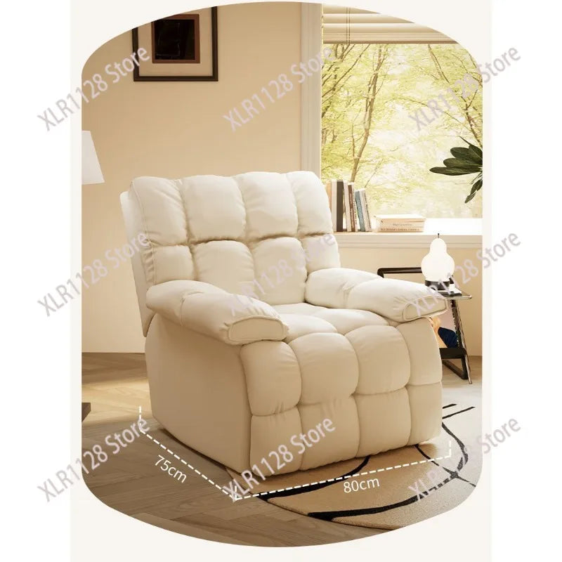 Home Recliner Sofa Chair Adjustable Lazy Lounge Chair Gaming Chair for Living Room Office