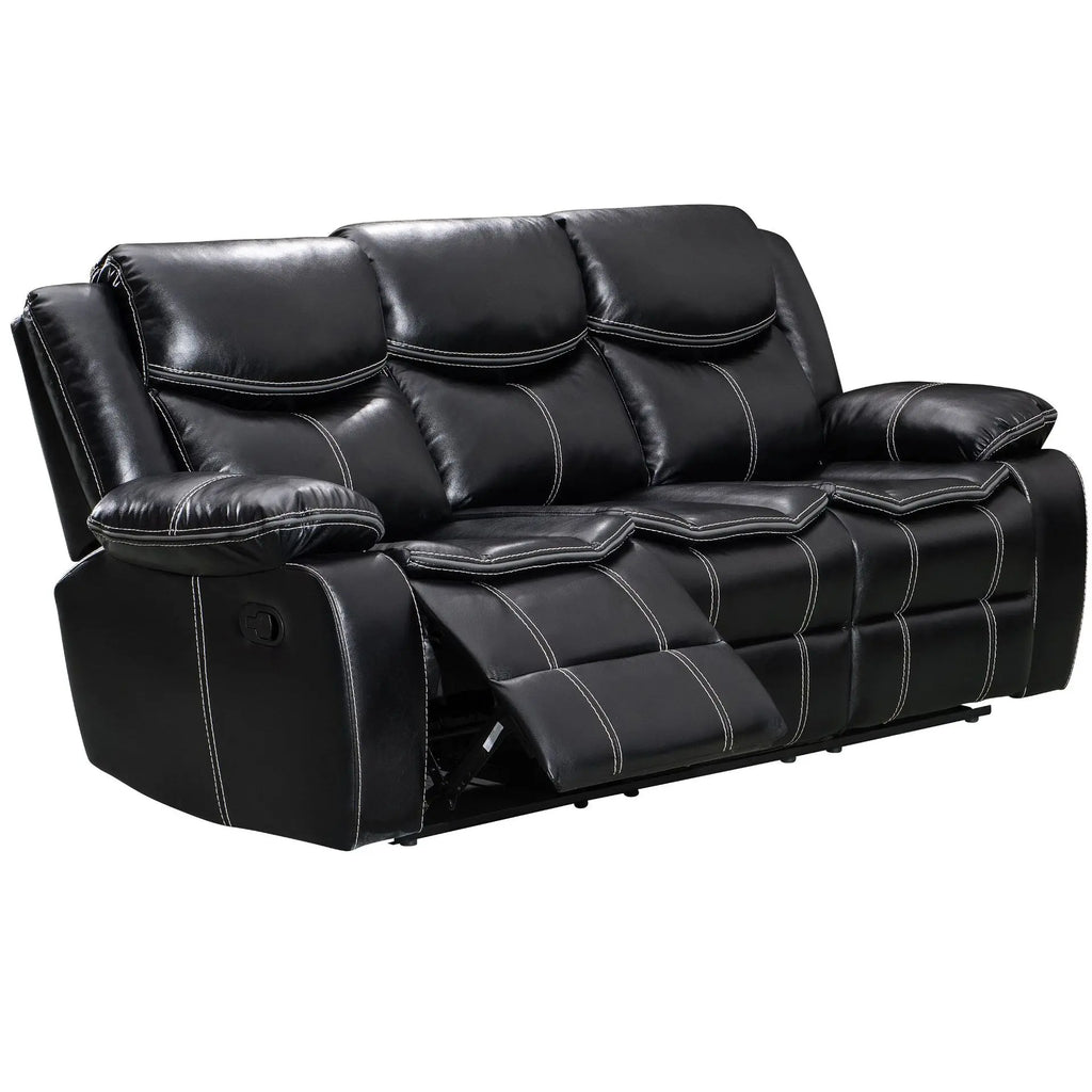 Modern luxury living room recliner multi-functional comfortable leather home furniture chair recliner sofa set